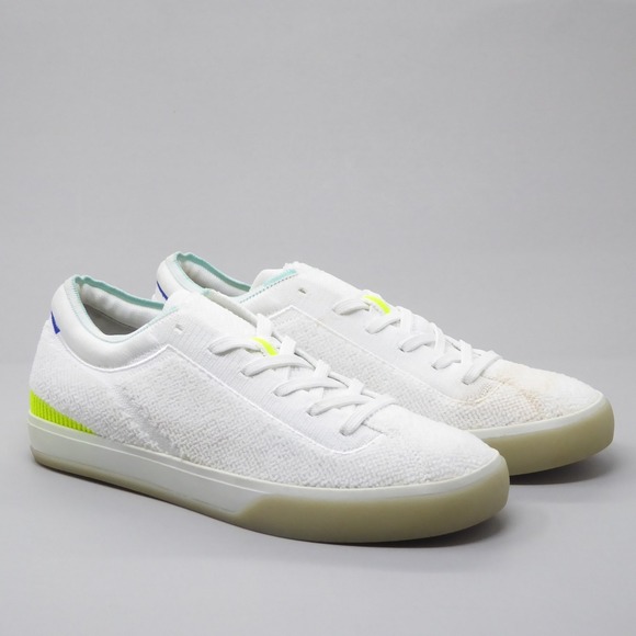 Rothy's Shoes - Rothys Lace Up Terry Cloth Sneaker White Textile Casual Shoes Womens Size 9